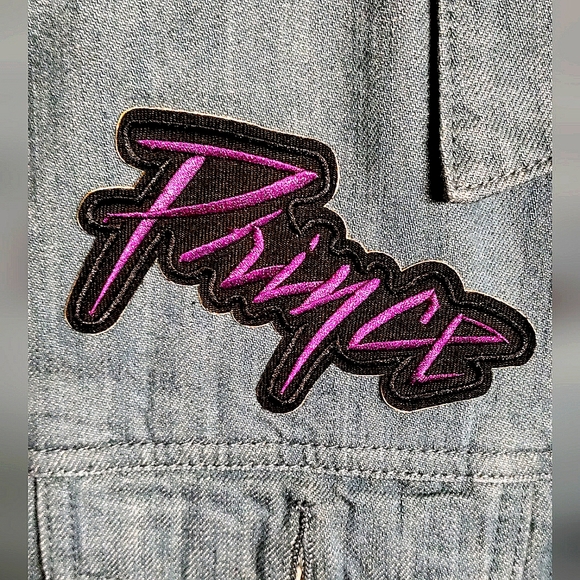 NEW! PRINCE ~"THE SYMBOL"~ Denim Vest! (2XL). Unisex - Picture 4 of 9